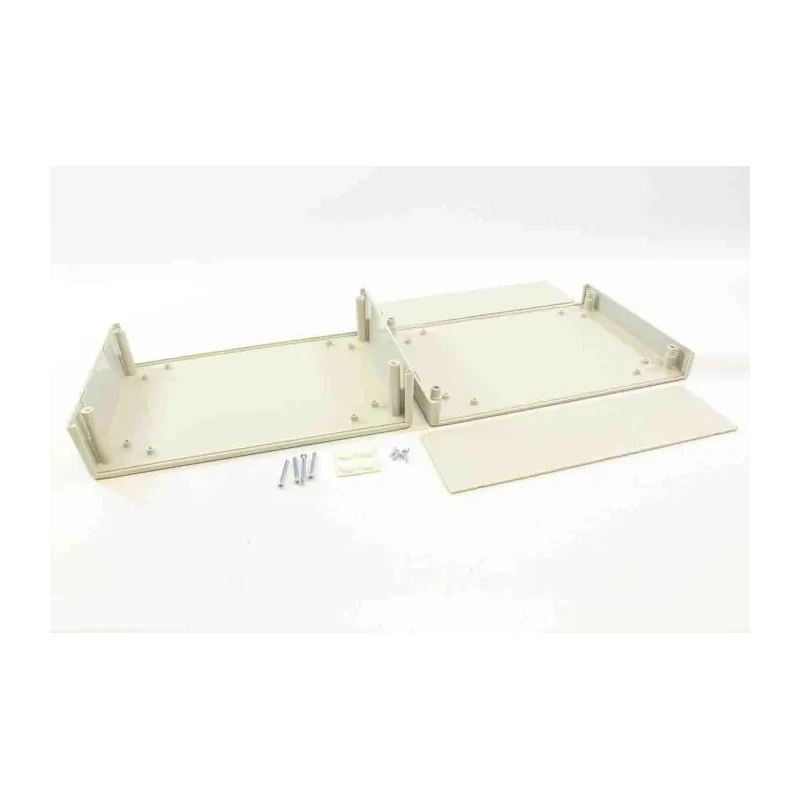 RS PRO Beige ABS Instrument Case 250 mm Length, 75 mm Height, 180 mm Width 198-1392