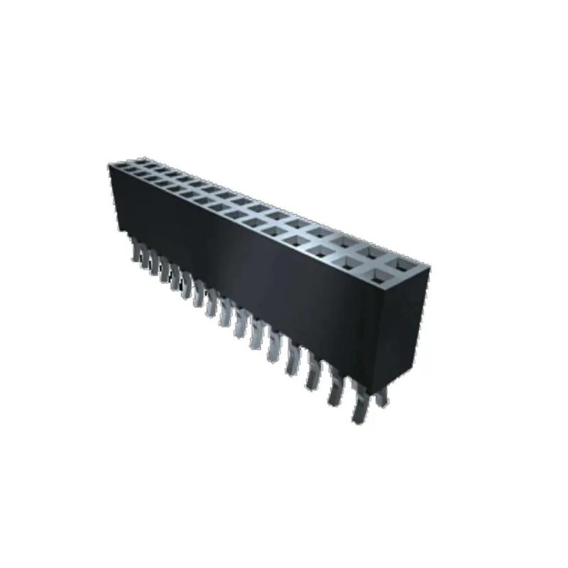 Samtec SSQ Series Through Hole 4-Contact 2 Row 2.54 mm Pitch PCB Socket SSQ-102-03-T-D