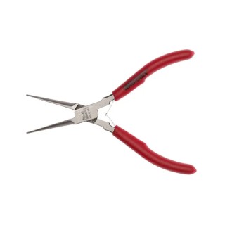Teng Tools Long Nose Plier Mini, Straight Jaw 15mm, 140mm Overall Length MBM468