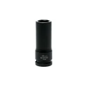 Teng Tools 18 mm 12.7 mm Drive 6 Point Impact Socket Chrome Molybdenum Steel Black Phosphate Finish 27.5mm Length 920618N