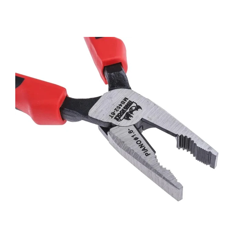 Teng Tools Combination Plier Serrated, 197mm Overall Length, 11mm Jaw MB452-6T
