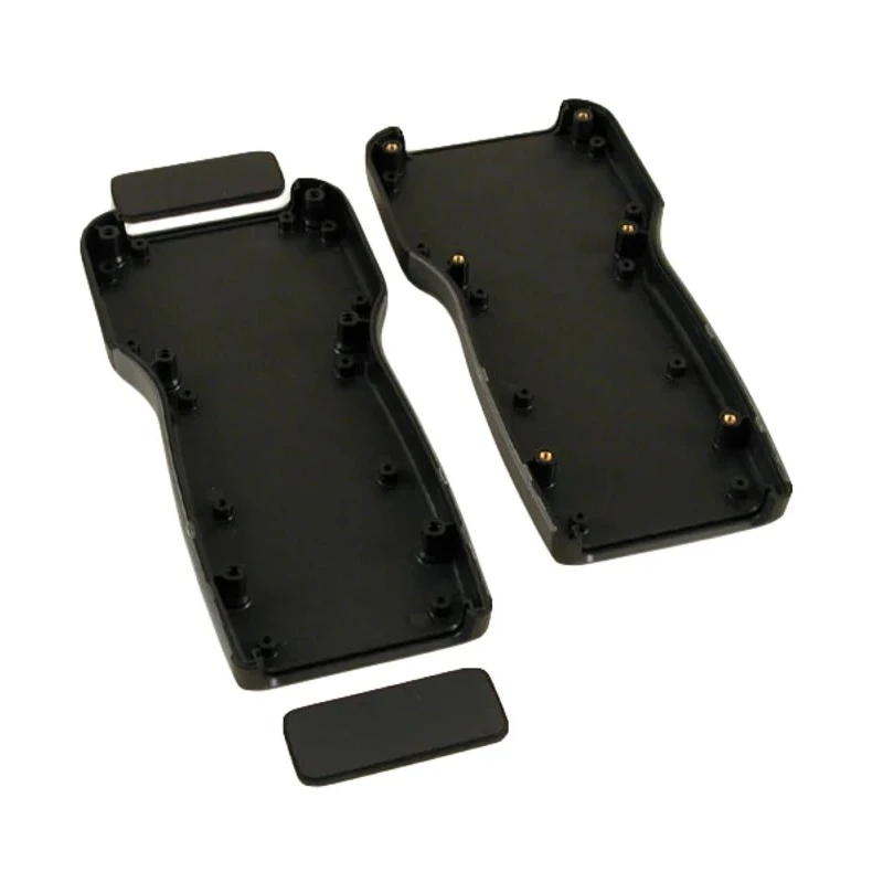 Hammond 1553 Series Black Flame Retardant ABS Handheld Enclosure Integral Battery Compartment IP54 210mm x 100mm x 32mm 