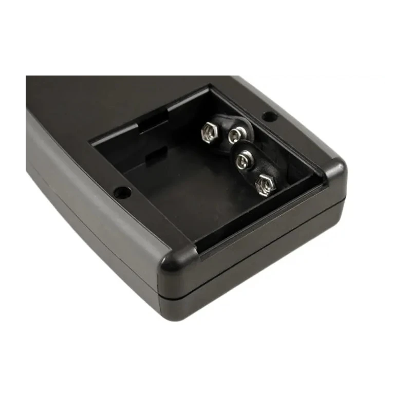 Hammond 1553 Series Black Flame Retardant ABS Handheld Enclosure Integral Battery Compartment IP54 210mm x 100mm x 32mm 