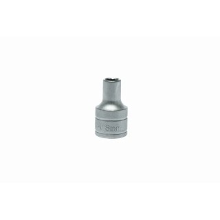 Teng Tools 1/2 in Drive 8 mm 12 Point Bi-Hexagon Socket Chrome Vanadium 38mm Overall Length M120508-C
