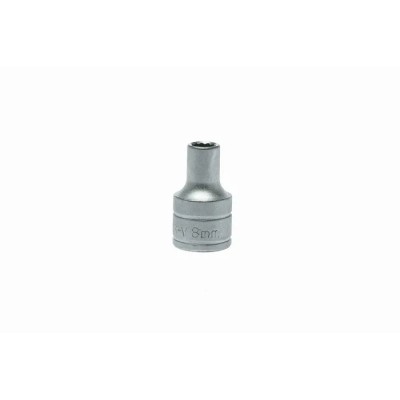 Teng Tools 1/2 in Drive 8 mm 12 Point Bi-Hexagon Socket Chrome Vanadium 38mm Overall Length M120508-C