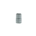 Teng Tools 1/2 in Drive 16 mm 6 Point Bi-Hexagon Socket Satin Finish, 38mm Overall Length M1205166-C
