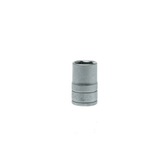 Teng Tools 1/2 in Drive 16 mm 6 Point Bi-Hexagon Socket Satin Finish, 38mm Overall Length M1205166-C