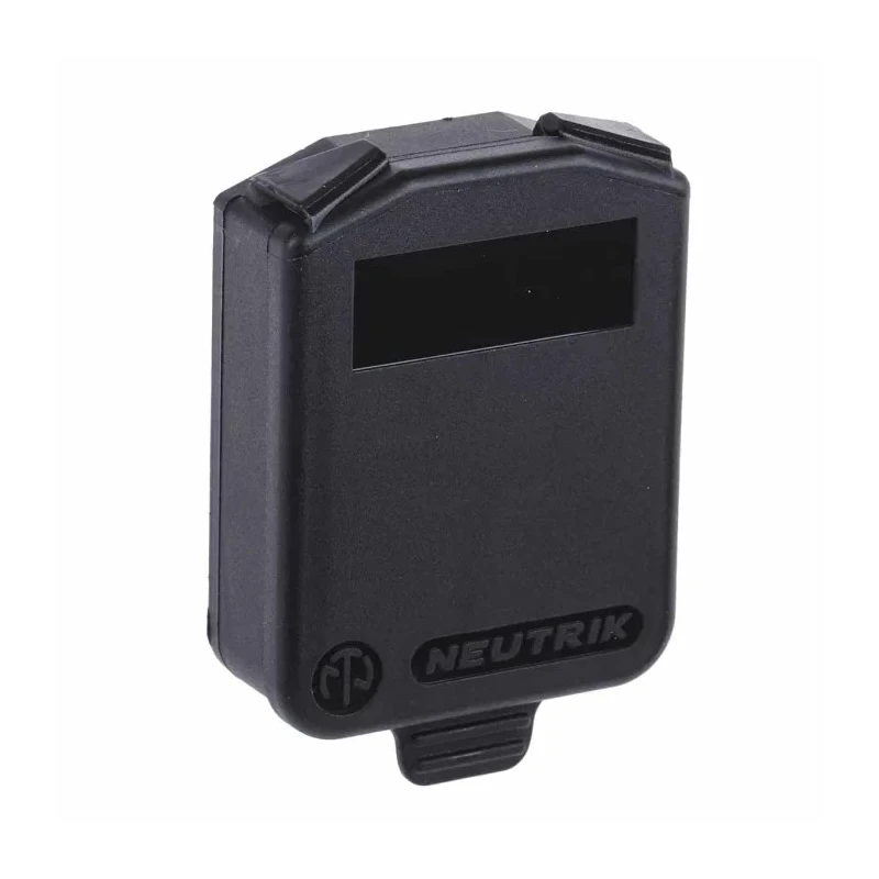 Neutrik opticalCON MTP Hinged Cover Dust Cap for D-Size Chassis Connectors SCDX