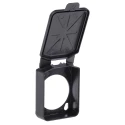 Neutrik opticalCON MTP Hinged Cover Dust Cap for D-Size Chassis Connectors SCDX