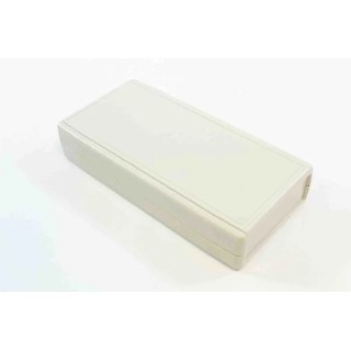 RS PRO Light Grey ABS Handheld Enclosure Integral Battery Compartment IP65, 165.1 mm x 80 mm x 32 mm 198-1373