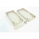 RS PRO Light Grey ABS Handheld Enclosure Integral Battery Compartment IP65, 165.1 mm x 80 mm x 32 mm 198-1373
