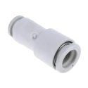 SMC Polybutylene Terephthalate Pneumatic Straight Union Fitting 6 mm to 8 mm Push-in KQ2H06-08A