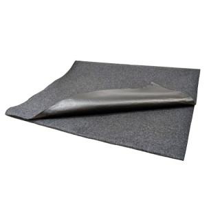RS PRO Spill Absorbent Mat for Maintenance Use 9 L Capacity Grey Black 771-6446