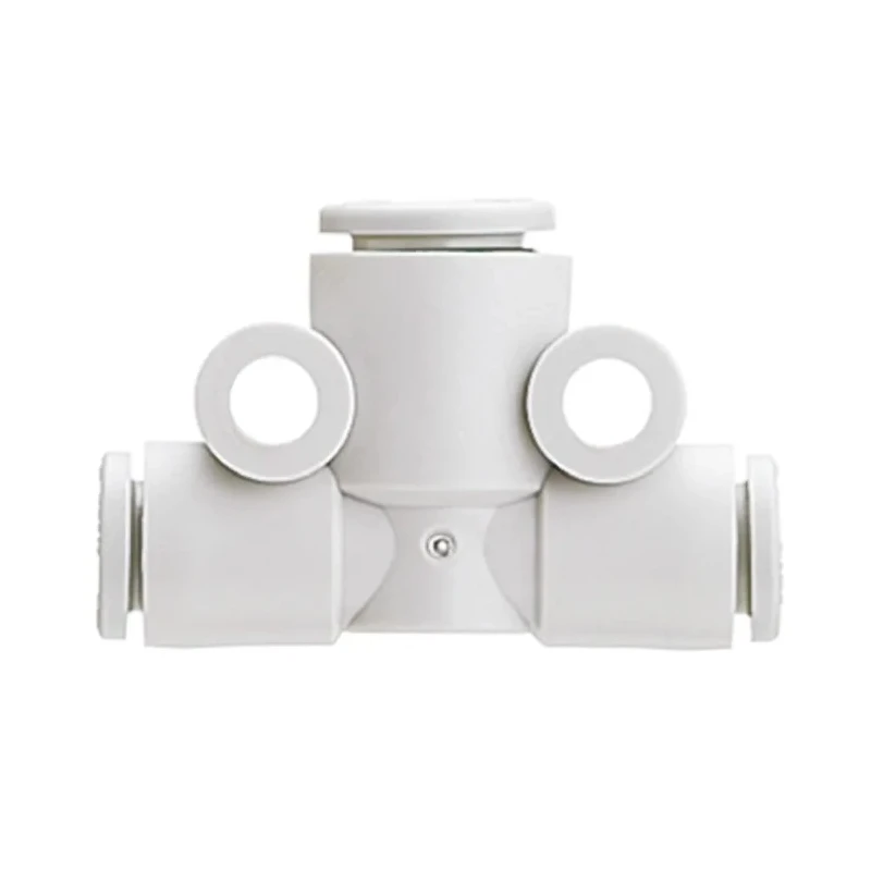 SMC Pneumatic Fitting Different Diameter Tee Push-in 10 mm One-Touch Fitting KQ2T10-12A