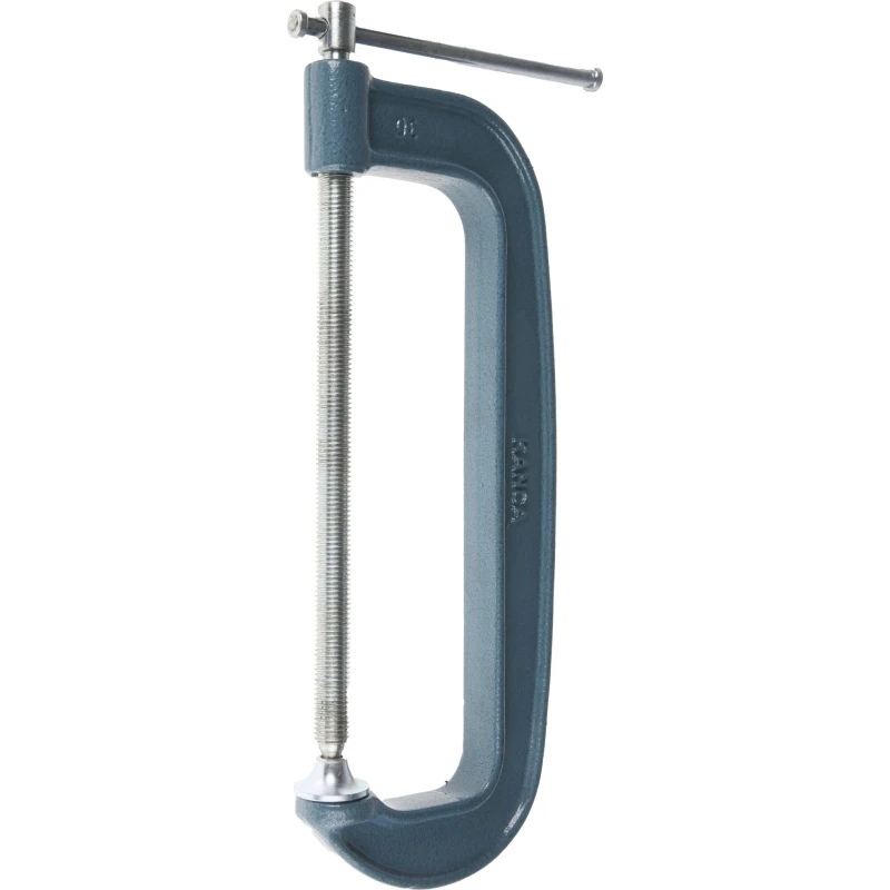 RS PRO Heavy Duty Cast Iron 300 mm Jaw Opening Black G Clamp 771-9348