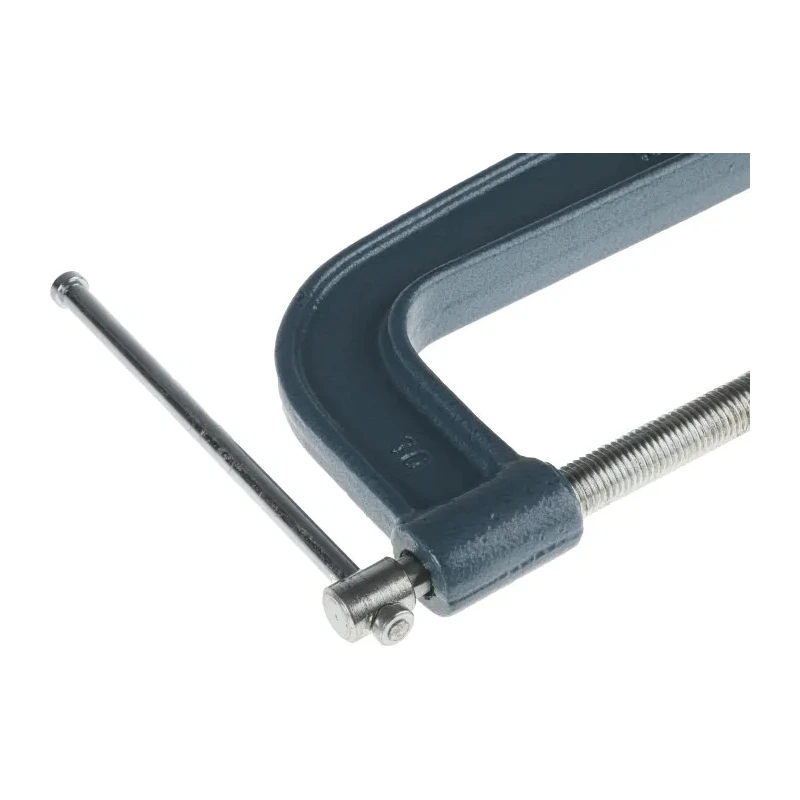 RS PRO Heavy Duty Cast Iron 300 mm Jaw Opening Black G Clamp 771-9348