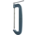 RS PRO Heavy Duty Cast Iron 300 mm Jaw Opening Black G Clamp 771-9348