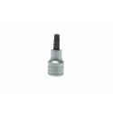 Teng Tools 1/2 in Drive TPX45 Bit Socket Alloy Steel Chrome Finish 22mm Length TPX45