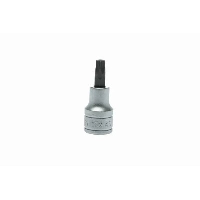 Teng Tools 1/2 in Drive TPX45 Bit Socket Alloy Steel Chrome Finish 22mm Length TPX45