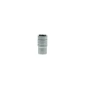 Teng Tools 1/4 in Drive 9 mm 6 Point Hex Chrome Vanadium Socket 25mm Overall Length M140509-C