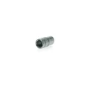 Teng Tools 1/4 in Drive 9 mm 6 Point Hex Chrome Vanadium Socket 25mm Overall Length M140509-C