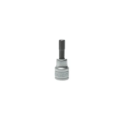 Teng Tools Chrome Plated Alloy Steel 7 mm Bit Socket 3/8 in Drive Square 49.5mm Overall Length M381507-C