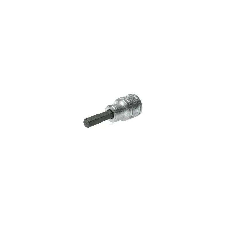Teng Tools Chrome Plated Alloy Steel 7 mm Bit Socket 3/8 in Drive Square 49.5mm Overall Length M381507-C
