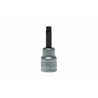 Teng Tools 3/8 in Drive TPX40 Alloy Steel Bit Socket Chrome Finish 18mm Overall Length TPX40