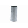 Teng Tools 1/2 in Drive 27 mm 12 Point Socket Satin Finish Chrome Vanadium Steel M120627-C