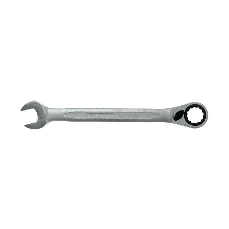 Teng Tools Combination Spanner 17 mm, 226mm Overall Length, Chrome Vanadium Steel, Satin Finish 600517R