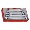 Teng Tools 6-Piece Chrome Vanadium Steel Spanner Set 8 To 19 mm TT6506