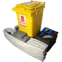 RS PRO 240 L Maintenance Spill Kit 160 Pads, 8 Socks, 2 Pillows, Hazard Warning Tape, Waste Bags, Zip Ties 771-6516