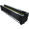 Samtec TFM Series Straight Surface PCB Header, 10 Contact Pins, 1.27 mm Pitch, 2 Row, Shrouded TFM-105-02-S-D-K-TR