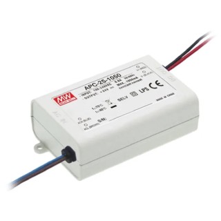 MEAN WELL APC-25 Series IP30 5 Output Constant Current LED Driver, 24V, 9V, 25.2W, 1050mA 