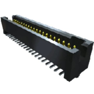 Samtec TFM Series Straight Through Hole PCB Header 60 Contact 1.27 mm Pitch 2 Row Shrouded TFM-130-02-L-D-A