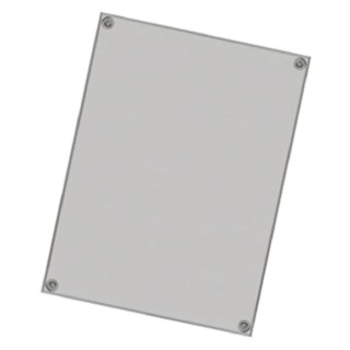 Spelsberg Melamine Mounting Plate 113mm Width, 171mm Length, 2.5mm Thick, Plain Type for TG 2012 18600801