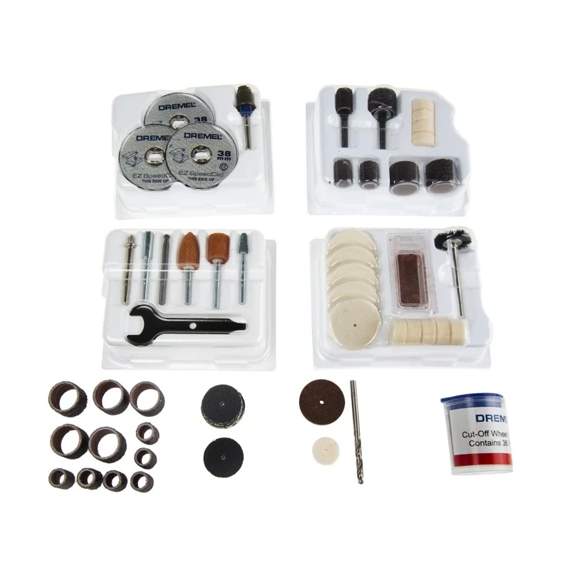 Dremel 100-Piece Multi-Purpose Modular Accessory Set for use with Dremel Tools 2615S723JA