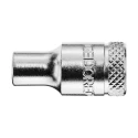 Gedore 1/4 in Drive 11 mm 12 Point Square Socket Chrome Vanadium Steel 7.0mm Overall Length D 20 11