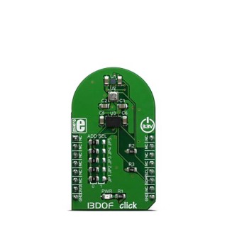 MikroElektronika Sensor Development Tool 13DOF Click for BME680, BMM150, BMI088 MIKROE-3775