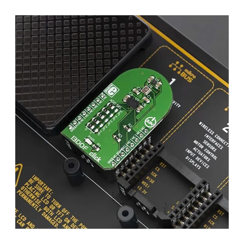 MikroElektronika Sensor Development Tool 13DOF Click for BME680, BMM150, BMI088 MIKROE-3775