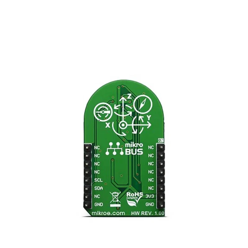 MikroElektronika Sensor Development Tool 13DOF Click for BME680, BMM150, BMI088 MIKROE-3775