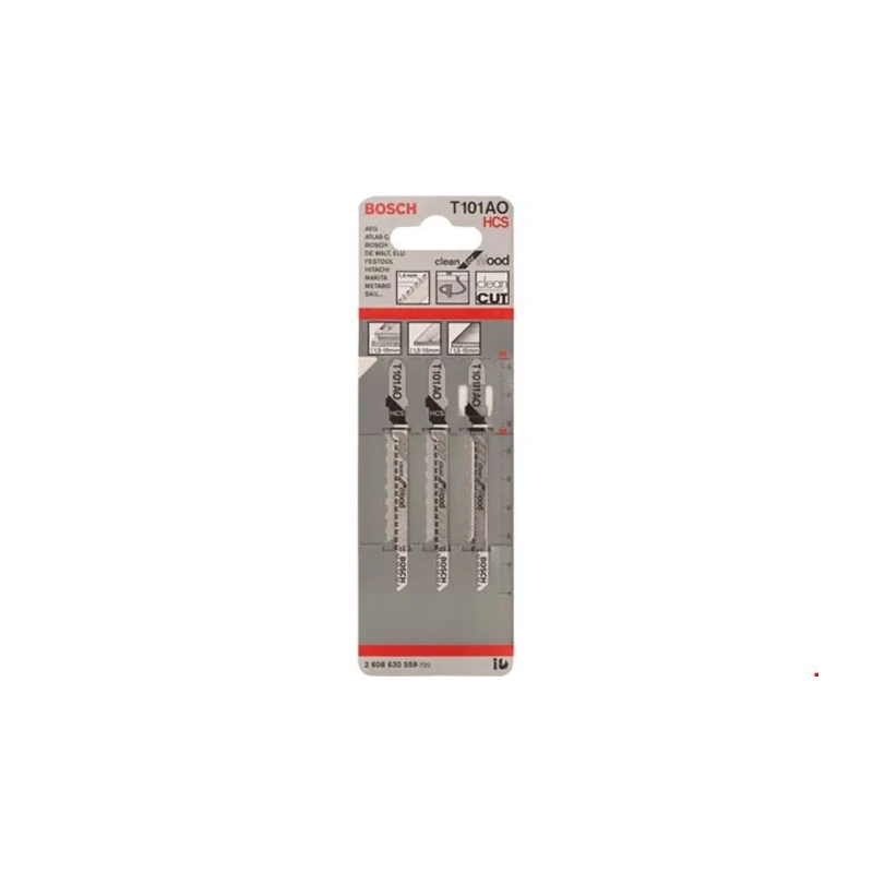 Bosch Jigsaw Blade High Carbon Steel Softwood Laminated Panels Plywood 83 mm 2608630031