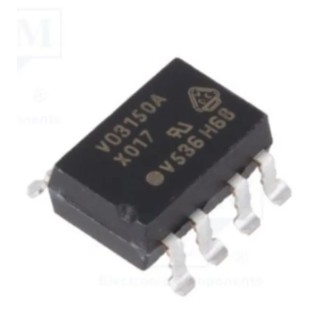 Vishay DC Input 2-Channel Surface Mount Optocoupler, 8-Pin Surface Package, VO3150A-X017T