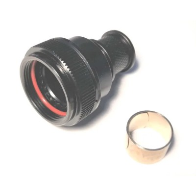 Amphenol Limited Circular Connector Backshell For Use With 38999 III Shell Size 10 Straight Female Aluminium Alloy BK4Size 
