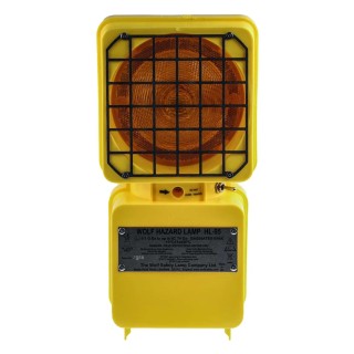 Wolf Safety HL-95 Series Amber Beacon Steel Housing LED Bulb 5.6V DC Free Stand IP21 HL-95