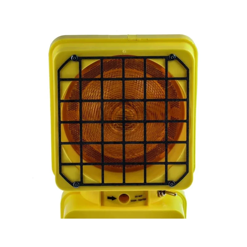 Wolf Safety HL-95 Series Amber Beacon Steel Housing LED Bulb 5.6V DC Free Stand IP21 HL-95
