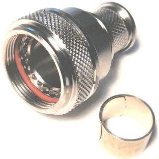 Amphenol Limited Circular Connector Backshell Aluminium Alloy Shell Size 14 Straight Female BK4Size 
