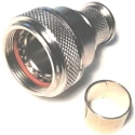 Amphenol Limited Circular Connector Backshell For Use With 38999 III Shell Size 18 Straight Aluminium Alloy BK4Size 