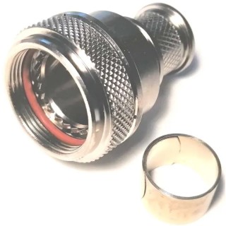 Amphenol Limited Circular Connector Backshell For Use With 38999 III Shell Size 18 Straight Aluminium Alloy BK4Size 