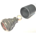 Amphenol Limited Circular Connector Backshell, Aluminium Alloy Housing, Straight Orientation, Shell Size 20 BK4Size 